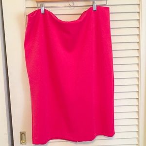 New York & Company pink pencil skirt in XXL